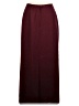 Kasper A.S.L. 100% Polyester Solid Burgundy Formal Skirt Size 8 - photo 2