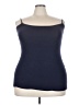 Bozzolo Blue Tank Top Size 3X - photo 1