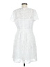 Sunday in Brooklyn 100% Polyester White Cocktail Dress Size 8 - photo 2