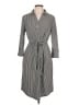 Mlle Gabrielle Gray Casual Dress Size L - photo 1