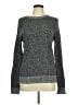 Appleseeds 100% Cotton Tweed Gray Pullover Sweater Size M - photo 1