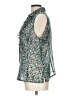 Tahari by ASL 100% Polyester Teal Sleeveless Blouse Size L (petite) - photo 5