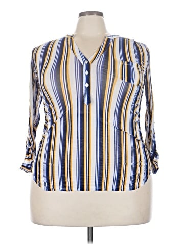Dna Couture 3/4 Sleeve Blouse (view 1)