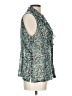 Tahari by ASL 100% Polyester Teal Sleeveless Blouse Size L (petite) - photo 4