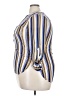 Dna Couture Stripes Yellow 3/4 Sleeve Blouse Size 2X - photo 5