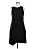 Halston Heritage Solid Black Cocktail Dress Size 6 - photo 1