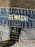 Rewash 100% Cotton Blue Denim Skirt Size 3 - photo 4