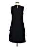 Halston Heritage Solid Black Cocktail Dress Size 6 - photo 2