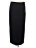 Ann Taylor Solid Black Formal Skirt Size L - photo 2
