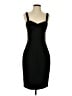 Express 100% Polyester Solid Black Cocktail Dress Size 4 - photo 1