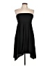 Catalina Solid Black Cocktail Dress Size L - photo 1