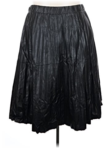 Lane Bryant Faux Leather Skirt (view 2)