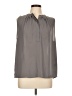 Violet & Claire 100% Polyester Gray Sleeveless Blouse Size L - photo 1