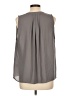 Violet & Claire 100% Polyester Gray Sleeveless Blouse Size L - photo 2