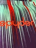 Spyder Print Blue Snow Jacket Size 8 - photo 4