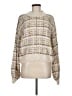 It's Our Time 100% Acrylic Tweed Ivory Pullover Sweater Size M - photo 1