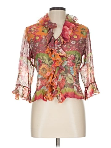 Coldwater Creek 3/4 Sleeve Blouse (view 1)