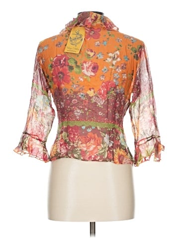 Coldwater Creek 3/4 Sleeve Blouse (view 2)