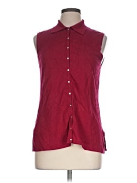 Chico's Design Sleeveless Button Down Shirt