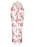 Joie Print White Casual Pants Size M - photo 1