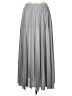 MNG Metallic Silver Formal Skirt Size L - photo 1