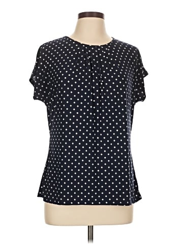 Chaps Short Sleeve Blouse (view 1)