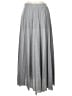 MNG Metallic Silver Formal Skirt Size L - photo 2