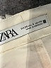 Zara Ivory Casual Pants Size 6 - photo 7