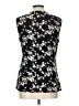 Tahari Black Sleeveless Blouse Size L - photo 2