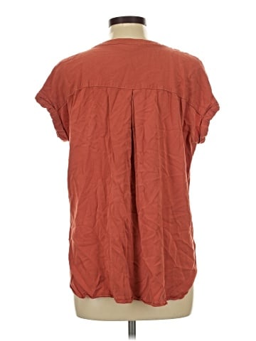 Rose + Olive Short Sleeve Blouse (view 2)