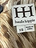 Haute Hippie Animal Print Tan Long Sleeve Blouse Size XS - photo 7