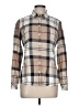 Barbour 100% Cotton Plaid Ivory Long Sleeve Button-Down Shirt Size 10 - photo 1