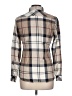 Barbour 100% Cotton Plaid Ivory Long Sleeve Button-Down Shirt Size 10 - photo 2