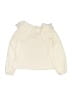 Zara Ivory Long Sleeve Blouse Size 8 - 9 - photo 2