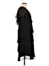 Patra 100% Polyester Black Cocktail Dress Size 10 - photo 4