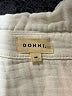 DONNI 100% Cotton Ivory Long Sleeve Button-Down Shirt Size M - photo 7