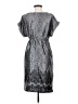 Motherhood 100% Polyester Paisley Silver Cocktail Dress Size S - photo 2