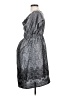 Motherhood 100% Polyester Paisley Silver Cocktail Dress Size S - photo 5