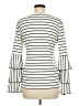 Allison Joy Ivory Long Sleeve Top Size M - photo 2