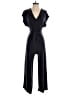 Bershka Solid Black Jumpsuit Size XS - photo 1