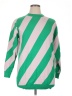 OXKNIT 100% Cotton Stripes Green Pullover Sweater Size 2XL - photo 1