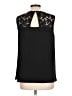 Trina Turk 100% Polyester Black Sleeveless Blouse Size L - photo 2