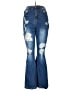 Unbranded Stars Blue Jeans Size 9 - photo 1