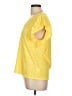 MICHAEL Michael Kors Yellow Short Sleeve Blouse Size L - photo 5