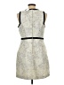 H&M Tweed Gray Ivory Cocktail Dress Size 12 - photo 2