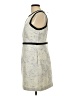 H&M Tweed Gray Ivory Cocktail Dress Size 12 - photo 5