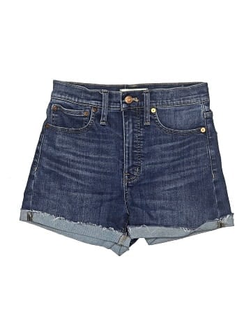 Madewell High-Rise Denim Shorts in Danny Wash: TENCEL&trade; Denim Edition (view 1)