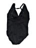 Miraclesuit Solid Black One Piece Swimsuit Size 12 - photo 2