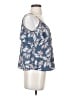 Sienna Sky 100% Polyester Blue Sleeveless Blouse Size XS - photo 4