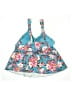 Lands' End Floral Blue Swimsuit Top Size 2X - photo 2